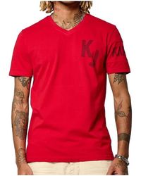 Kaporal - T-shirt BARNYH25M11-RED - Lyst
