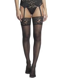 Selmark - Collants & Bas Bas Autofixants Gabrielle - Lyst