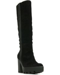 Calvin Klein Sibilla Suede - Negro