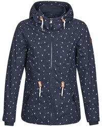 ONLY Parka Jas Onlstina - Blauw