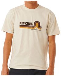 Rip Curl - Polo SURF REVIVAL MUMMA TEE - Lyst