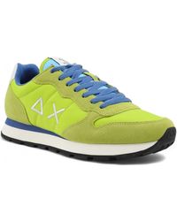 Sun 68 - Chaussures Tom Solid Sneaker Uomo Lime Z34101 - Lyst