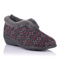 Vulladi - Chaussons Chausson À Talon Compensé - Lyst