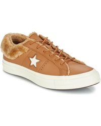 Converse - ONE STAR LEATHER OX - Lyst