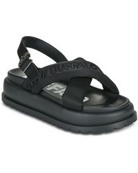 Buffalo - Keilabsatzsandalen Palma Cross - Lyst