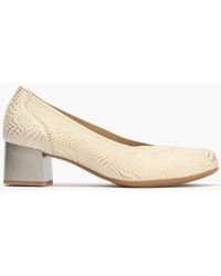 Pitillos - Chaussures escarpins Zapatos de salón de mujer el piel con ribete elástico con t - Lyst