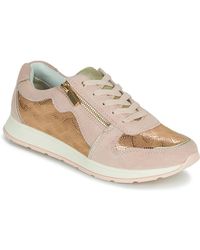 damart yellow trainers