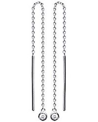 Brillaxis - Boucles oreilles Boucles d'oreilles chaînette et oz - Lyst