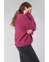 Le Temps Des Cerises - Pull Pull Daisy Framboise - Lyst
