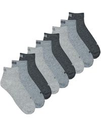 PUMA - Sokken Quarter Plain Ecom Pack De 9 - Lyst