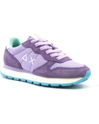 Sun 68 - Chaussures Ally Solid Sneaker Donna Lilla Z34201 - Lyst