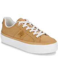 Tommy Hilfiger - Baskets basses TH VULC CANVAS SNEAKER - Lyst