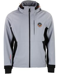 Peak Mountain - Blouson Blouson Softshell Homme Cafe - Lyst