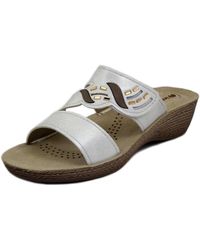 Inblu - Chaussons Femme Chaussures, Mule, Faux Cuir, Semelle Cuir-Gl35 - Lyst