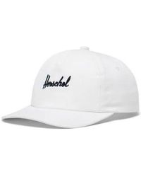 Herschel Supply Co. - Casquette Scout Cap Embroidery White - Lyst