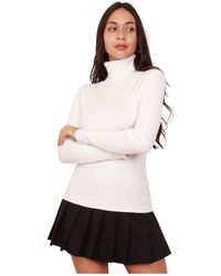 La Modeuse - Pull Tops, t-shirts pour - Blanc - Lyst