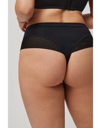 Ysabel Mora - Strings String Taille Haute En Microfibre - Lyst