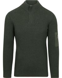 Suitable - Sweatshirts Mou Pull Demi-Zip Foncé - Lyst