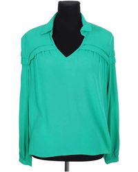 Maje - Blouses Blouse Verte - Lyst