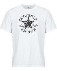 Converse - T-Shirt Korte Mouw Broken Glass - Lyst