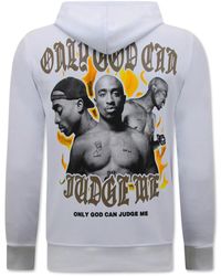 Top-Star - Sweater Tupac Legend Pac Hoodie - Lyst