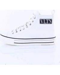 VALENTINO Zwarte hoge sneakers - Artishock Luxe en exclusieve mode