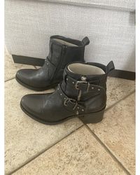 Regard - Bottines Bottines Uglas Noir - Regard - Lyst