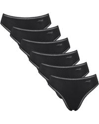 Sloggi - Culottes & slips Slip Paquet de 6 GO Crush High leg C6P - Lyst