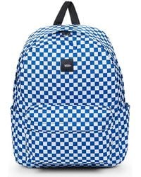 Vans - Sac a dos OLD SKOOL CHECK BACKPACK 22L - Lyst