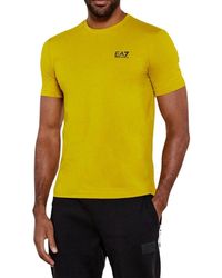 EA7 - T-Shirt Core Identity Regular - Lyst