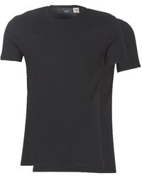 Levi's - T-shirt Levis SLIM 2PK CREWNECK 1 - Lyst