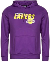 KTZ - Capuchon Sweaters Nba Essentials Hoodie Los Angeles Lakers - Lyst