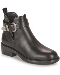 ONLY - Boots Onlbloom-5 Pu Buckle Boot - Lyst