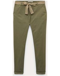 Promod - Pantalons de costume Pantalon chino ceinturé - Lyst