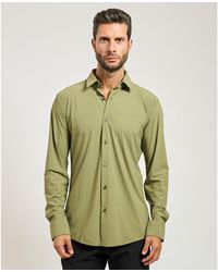 BOSS - Chemise Chemise Hank Kent vert - Lyst
