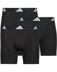 adidas - Boxers Active Flex Cotton Boxer Long Pack De 3 - Lyst