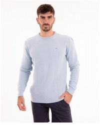 Camberabero - Pull Pull manches longues uni en maille cloquée - Lyst