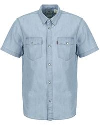 Levi's - Overhemd Korte Mouw Ss Relaxed Fit Western - Lyst