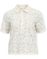 Object - Polo Bianca Shirt - Lyst
