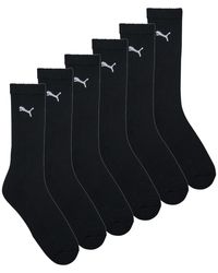 PUMA - Chaussettes CREW SOCK Pack de 6 - Lyst