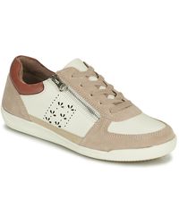 damart yellow trainers