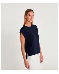 DESIGNERS SOCIETY - T-shirt Perini Shirt Navy - Lyst