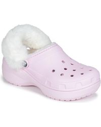 Crocs™ - Sabots Classic Platform Lined Clog W - Lyst