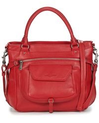 Lancaster Soft Vintage 5767 Handbags - Red