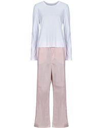 Calvin Klein - Pyjama-Sets Ls Pant Set - Lyst