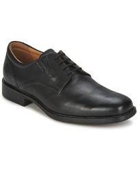 Heren Schoenen voor voor Veterschoenen voor Derbyschoenen Geox Kant U Prj 26 A Schoenen in het Zwart voor heren 