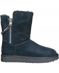 ugg Classic Mi-mollet II BOTTES Noir ugg Classic Mi-mollet II BOTTES Noir
