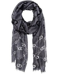 Liu Jo - Echarpe ECS STOLA DEGRADE LOGO 70X180 2F5080 T0300 - Lyst