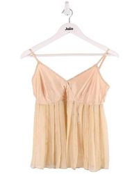 Ba&sh - Blouses Top sans manche en soie - Lyst