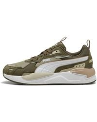 PUMA - Baskets basses X-ray 3 Sd Lux Army- White-loden Gre - Lyst